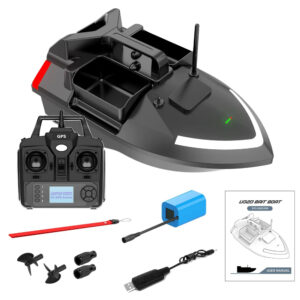 Комплект лодка за захранка с GPS Flytec V020 с GPS, дистанционно, батерия 12000mAh, зарядно и резервни части