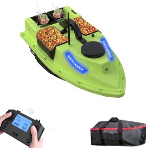 Лодка за захранка с GPS Flytec D19, дистанционно управление, чанта за съхранение – идеална за риболов на далечни разстояния