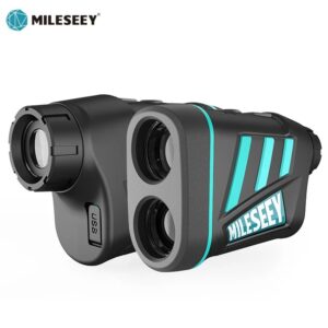 Лазерен далекомер MiLESEEY PF240 снимка отпред и отзад