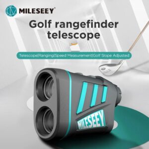 Лазерен далекомер за лов и голф MiLESEEY PF240 – телескоп с 6x увеличение и измерване на наклон