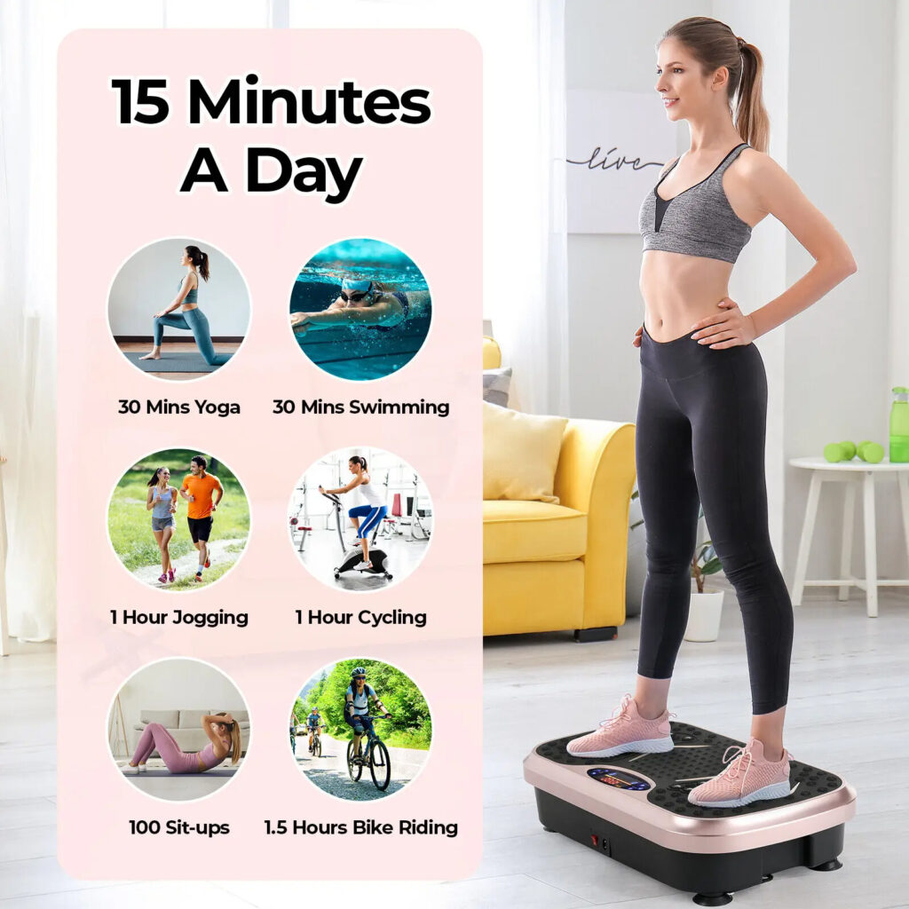 Вибрираща платформа Power Plate - ефективна тренировка за 15 минути на ден