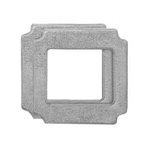 Комплект 2 бр. микрофибърни кърпи за робот за прозорци ABIR WD8, размер 21×21 см за многократна употреба