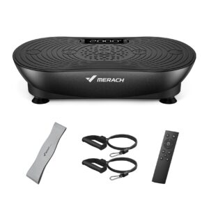 Виброплатформа MERACH V33 Black с дистанционно и ластици