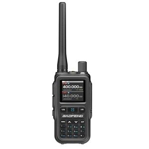Мини Радиостанция Baofeng UV-5R снимка на бял фон