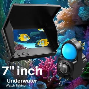 Подводна камера за риболов DDCAMERA F012 PLUS и графика 7 inch Underwater Watch fishing с монитор и подводна камера на фон под вода