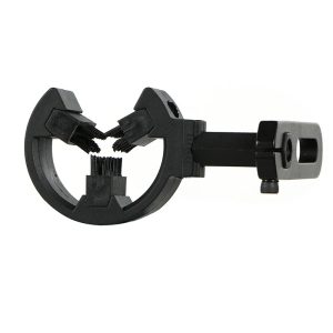 Поставка за стрели Toparchery Arrow Brush на бял фон, изглед към четките и корпуса