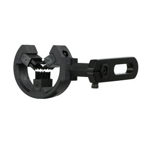 Поставка за стрели Toparchery Arrow Brush самостоятелен продукт на бял фон, страничен изглед с четките