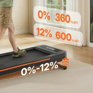 Пътека за ходене вкъщи MERACH NovaWalk W50 TrekPad, 3.5 HP безчетков мотор, 12% автоматичен наклон, Капацитет до 180 кг, Тиха работа 40 dB, LED дисплей, Магнитно дистанционно 52 Пътека за ходене вкъщи MERACH NovaWalk W50 TrekPad, 3.5 HP безчетков мотор, 12% автоматичен наклон, Капацитет до 180 кг, Тиха работа 40 dB, LED дисплей, Магнитно дистанционно - Image 25