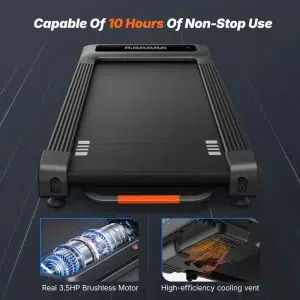 Пътека за ходене вкъщи MERACH NovaWalk W50 TrekPad, 3.5 HP безчетков мотор, 12% автоматичен наклон, Капацитет до 180 кг, Тиха работа 40 dB, LED дисплей, Магнитно дистанционно 46 Пътека за ходене вкъщи MERACH NovaWalk W50 TrekPad, 3.5 HP безчетков мотор, 12% автоматичен наклон, Капацитет до 180 кг, Тиха работа 40 dB, LED дисплей, Магнитно дистанционно - Image 19