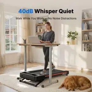 Пътека за ходене вкъщи MERACH NovaWalk W50 TrekPad, 3.5 HP безчетков мотор, 12% автоматичен наклон, Капацитет до 180 кг, Тиха работа 40 dB, LED дисплей, Магнитно дистанционно 47 Пътека за ходене вкъщи MERACH NovaWalk W50 TrekPad, 3.5 HP безчетков мотор, 12% автоматичен наклон, Капацитет до 180 кг, Тиха работа 40 dB, LED дисплей, Магнитно дистанционно - Image 20