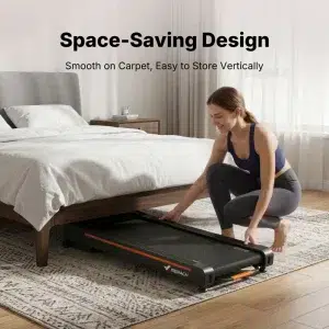 Пътека за ходене вкъщи MERACH NovaWalk W50 TrekPad, 3.5 HP безчетков мотор, 12% автоматичен наклон, Капацитет до 180 кг, Тиха работа 40 dB, LED дисплей, Магнитно дистанционно 48 Пътека за ходене вкъщи MERACH NovaWalk W50 TrekPad, 3.5 HP безчетков мотор, 12% автоматичен наклон, Капацитет до 180 кг, Тиха работа 40 dB, LED дисплей, Магнитно дистанционно - Image 21