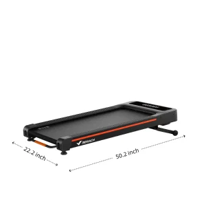 Пътека за ходене вкъщи MERACH NovaWalk W50 TrekPad, 3.5 HP безчетков мотор, 12% автоматичен наклон, Капацитет до 180 кг, Тиха работа 40 dB, LED дисплей, Магнитно дистанционно 39 Пътека за ходене вкъщи MERACH NovaWalk W50 TrekPad, 3.5 HP безчетков мотор, 12% автоматичен наклон, Капацитет до 180 кг, Тиха работа 40 dB, LED дисплей, Магнитно дистанционно - Image 12